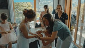 Préparatifs avec les témoins