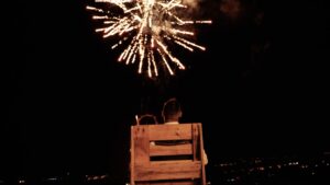 Feux d'artifice Mariage