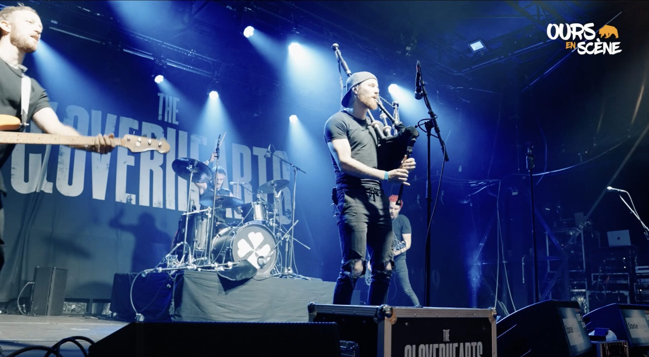 Musicien concert Ours en scene