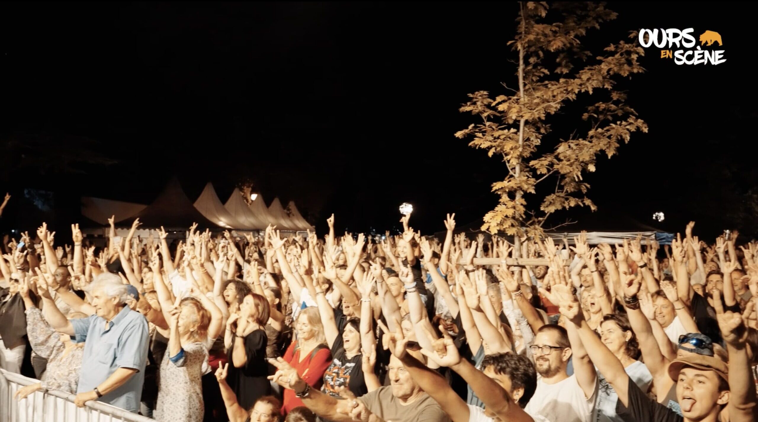 Public Ours en scene